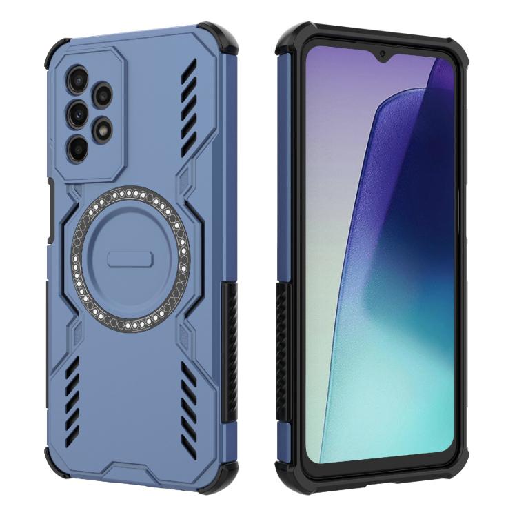 For Samsung Galaxy A23 Butterfly Armor MagSafe Magnetic Ring Shockproof Phone Case