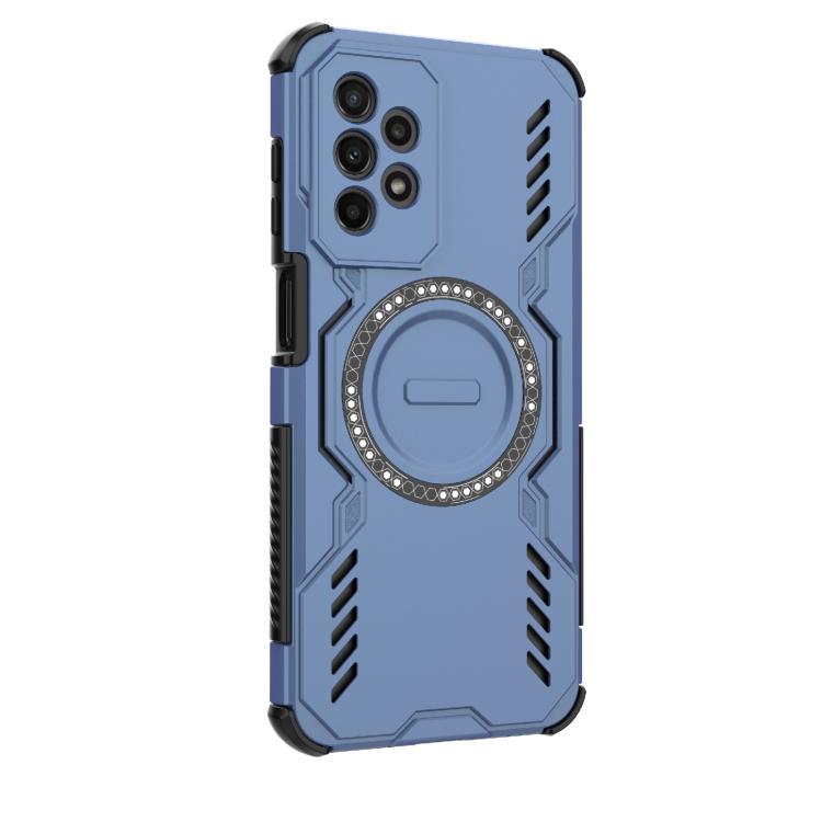 For Samsung Galaxy A23 Butterfly Armor MagSafe Magnetic Ring Shockproof Phone Case