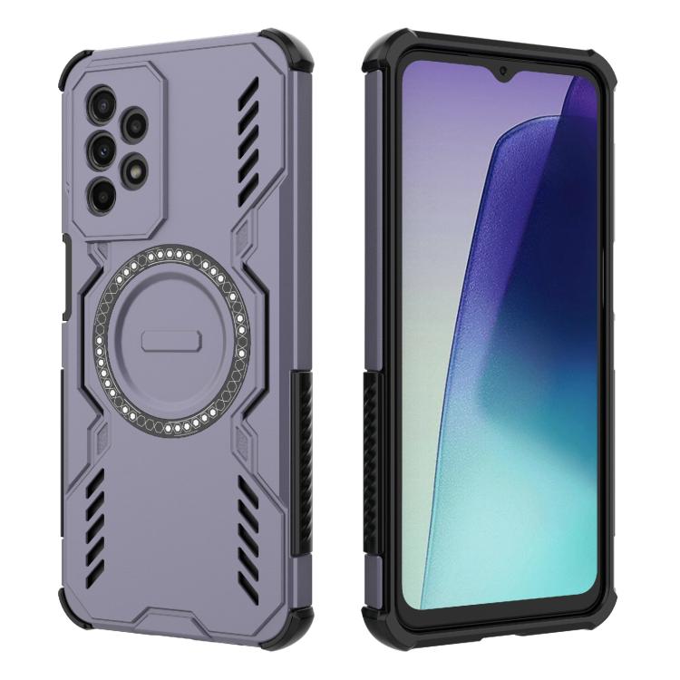 For Samsung Galaxy A23 Butterfly Armor MagSafe Magnetic Ring Shockproof Phone Case
