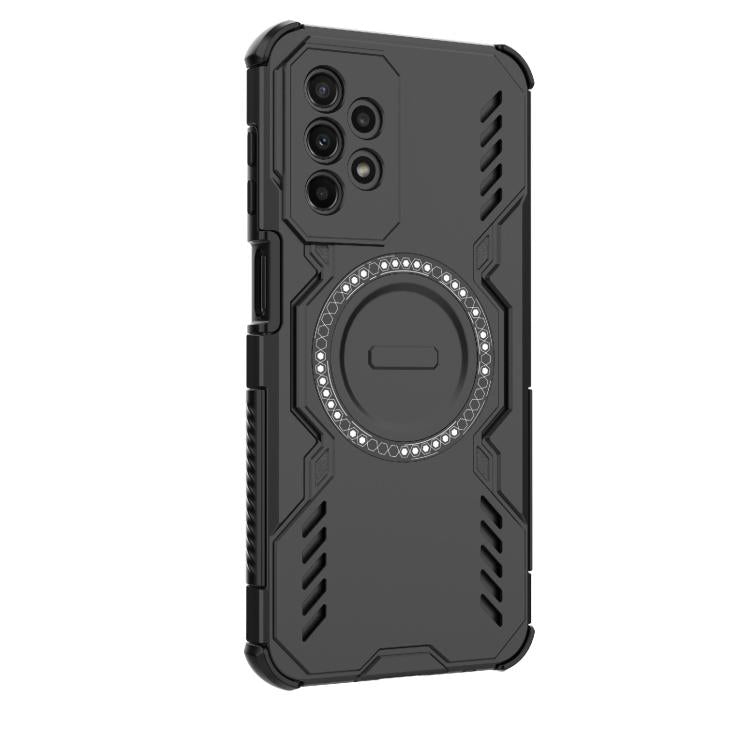 For Samsung Galaxy A23 Butterfly Armor MagSafe Magnetic Ring Shockproof Phone Case