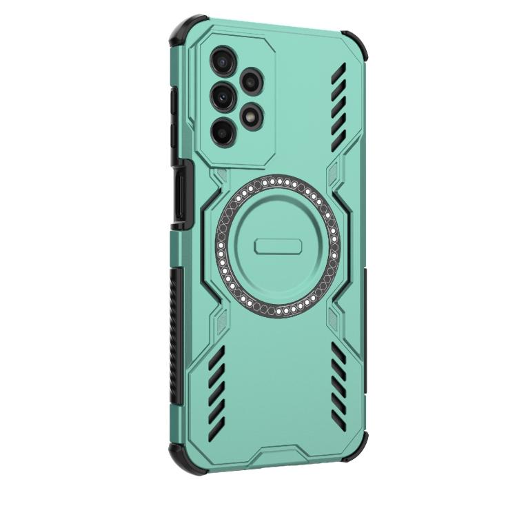 For Samsung Galaxy A23 Butterfly Armor MagSafe Magnetic Ring Shockproof Phone Case