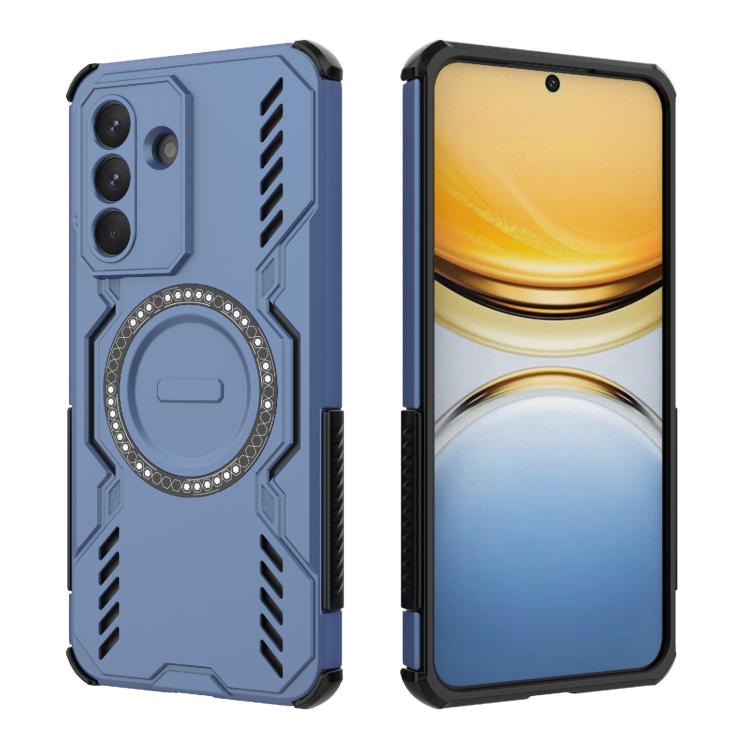 For Samsung Galaxy A57 5G Butterfly Armor MagSafe Magnetic Ring Shockproof Phone Case