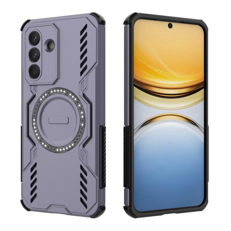 For Samsung Galaxy A57 5G Butterfly Armor MagSafe Magnetic Ring Shockproof Phone Case