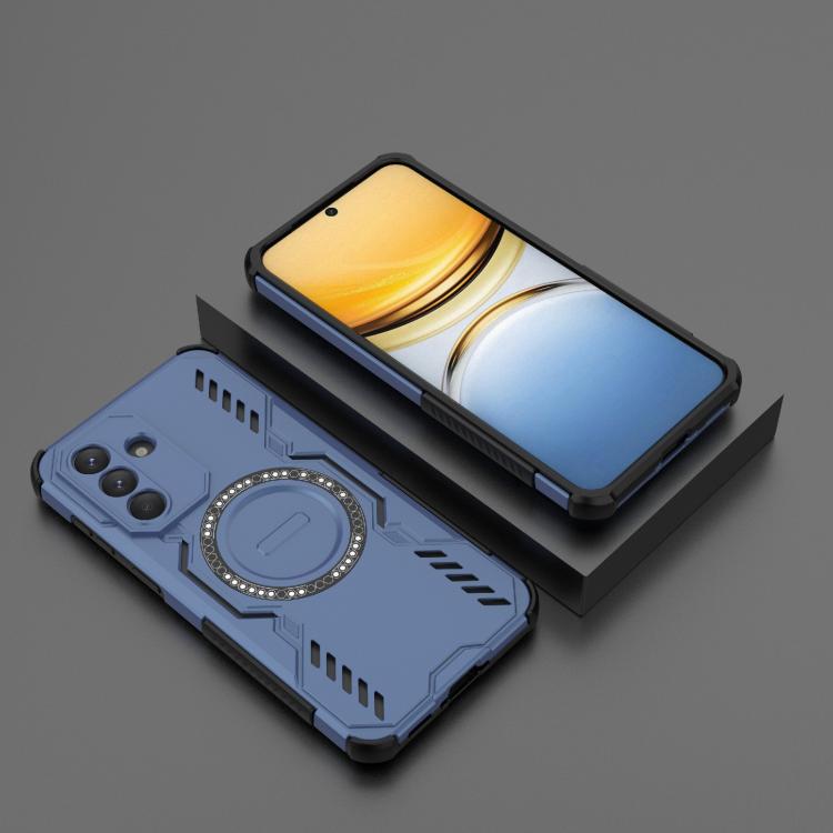 For Samsung Galaxy A37 5G Butterfly Armor MagSafe Magnetic Ring Shockproof Phone Case