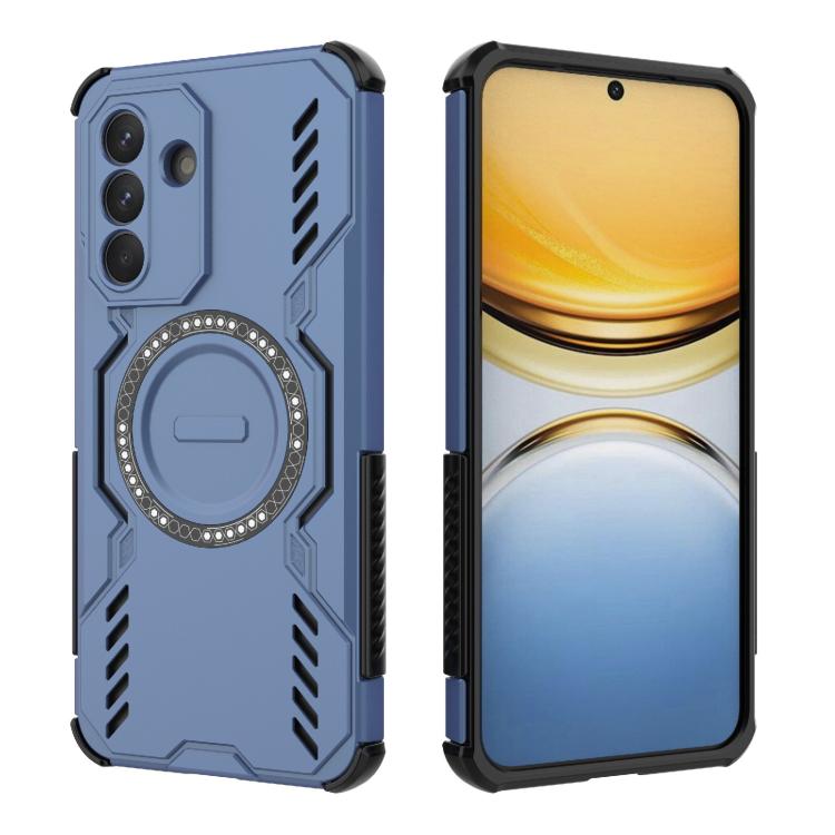 For Samsung Galaxy A37 5G Butterfly Armor MagSafe Magnetic Ring Shockproof Phone Case