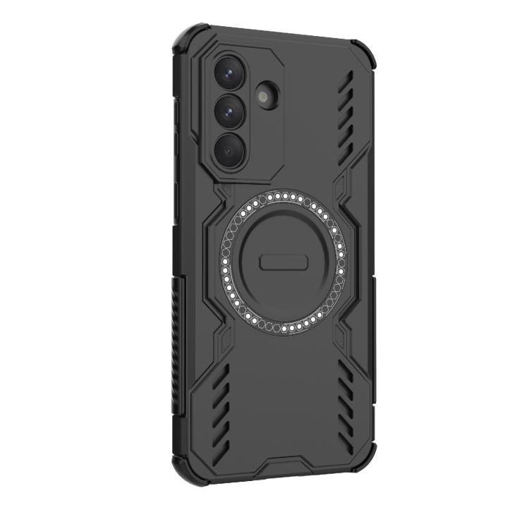 For Samsung Galaxy A37 5G Butterfly Armor MagSafe Magnetic Ring Shockproof Phone Case