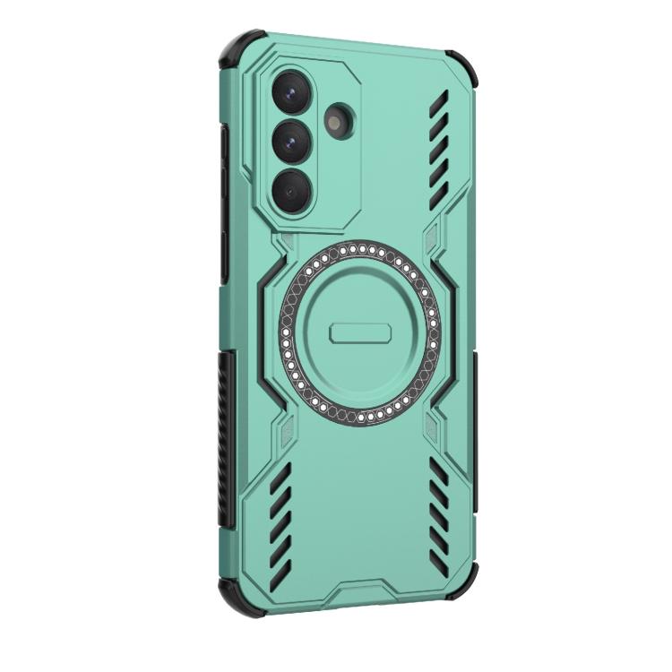 For Samsung Galaxy A37 5G Butterfly Armor MagSafe Magnetic Ring Shockproof Phone Case