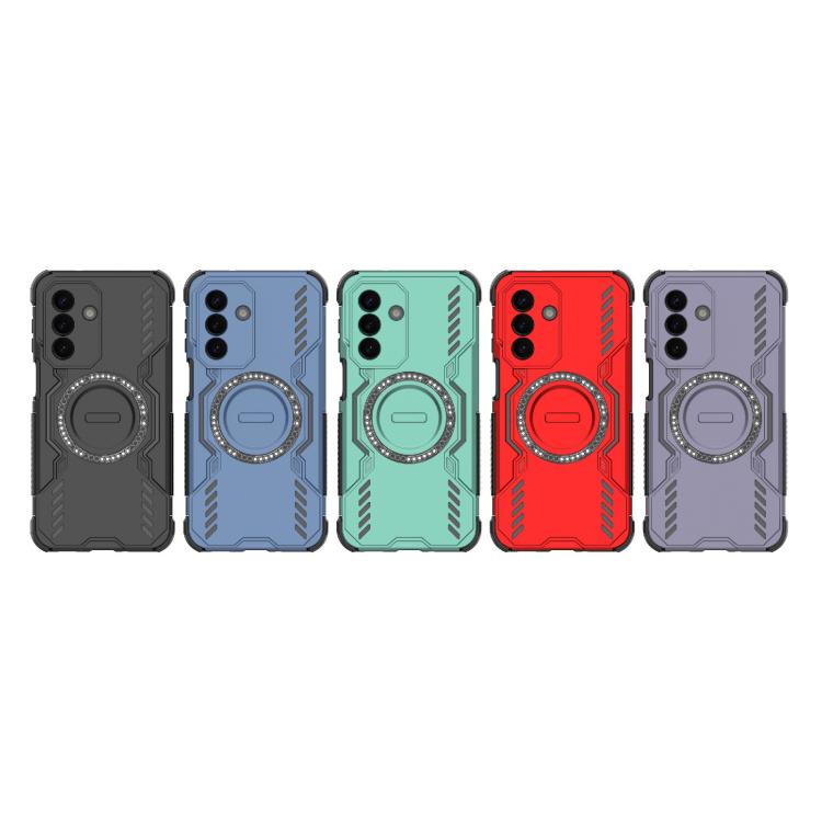 For Galaxy A27 5G Butterfly Armor MagSafe Magnetic Ring Shockproof Phone Case