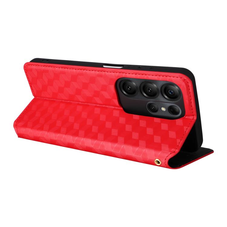 For Doogee Note 56X / Note 56X Pro Cubic Grid Texture Flip Leather Phone Case
