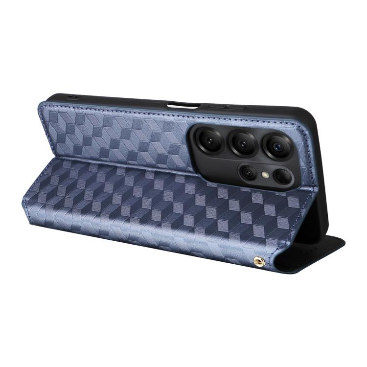 For Doogee Note 56X / Note 56X Pro Cubic Grid Texture Flip Leather Phone Case