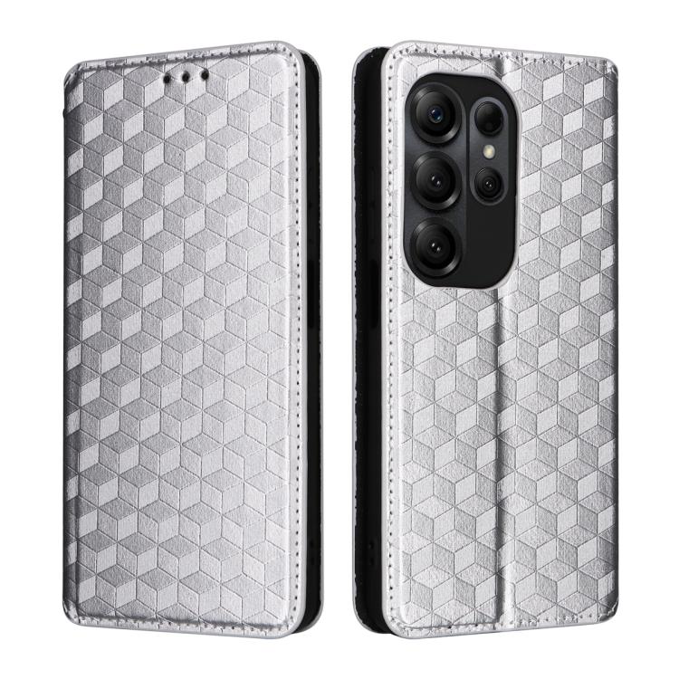 For Doogee Note 56X / Note 56X Pro Cubic Grid Texture Flip Leather Phone Case