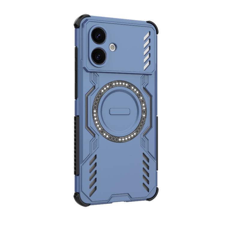 For Samsung Galaxy S26 Edge 5G Butterfly Armor MagSafe Magnetic Ring Shockproof Phone Case