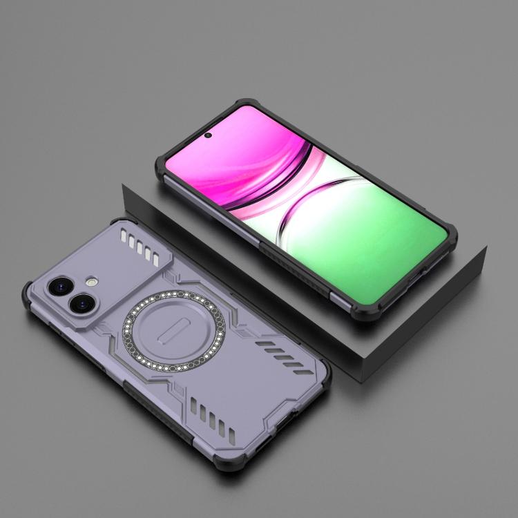 For Samsung Galaxy S26 Edge 5G Butterfly Armor MagSafe Magnetic Ring Shockproof Phone Case