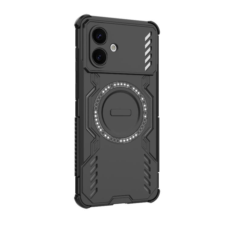For Samsung Galaxy S26 Edge 5G Butterfly Armor MagSafe Magnetic Ring Shockproof Phone Case