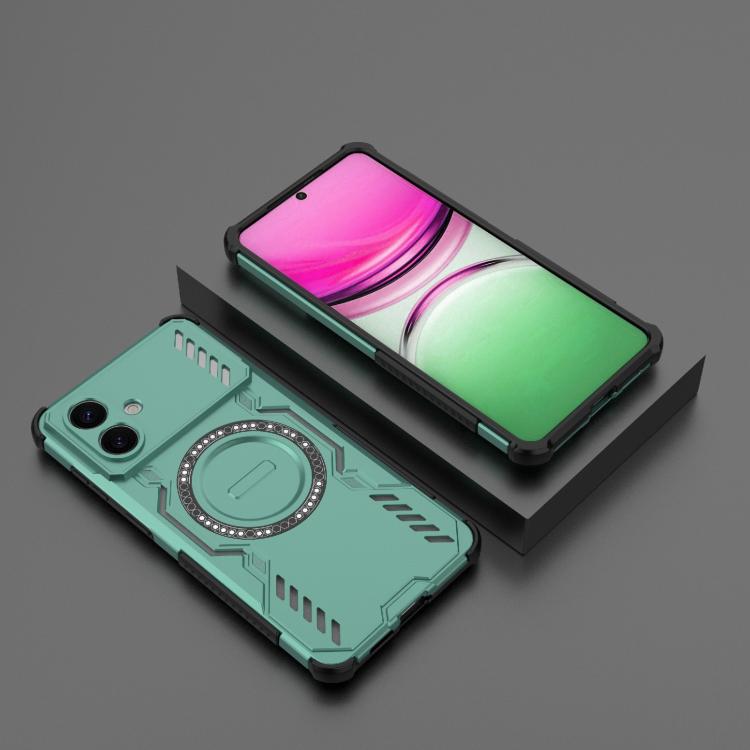 For Samsung Galaxy S26 Edge 5G Butterfly Armor MagSafe Magnetic Ring Shockproof Phone Case