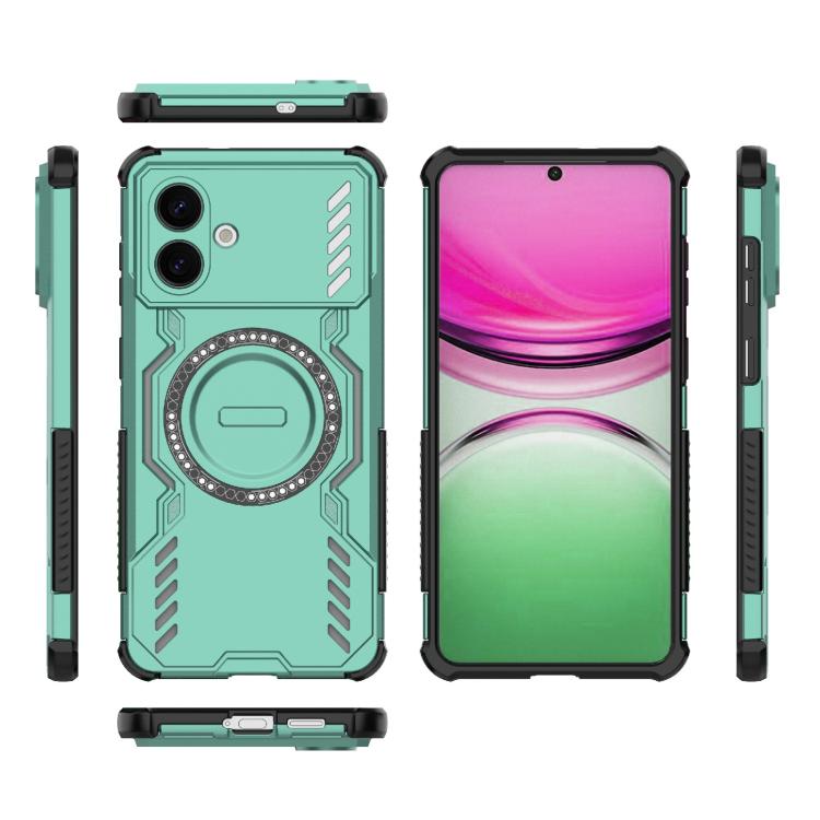 For Samsung Galaxy S26 Edge 5G Butterfly Armor MagSafe Magnetic Ring Shockproof Phone Case