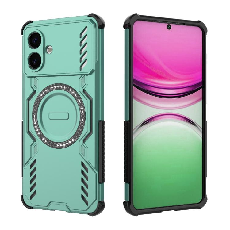 For Samsung Galaxy S26 Edge 5G Butterfly Armor MagSafe Magnetic Ring Shockproof Phone Case