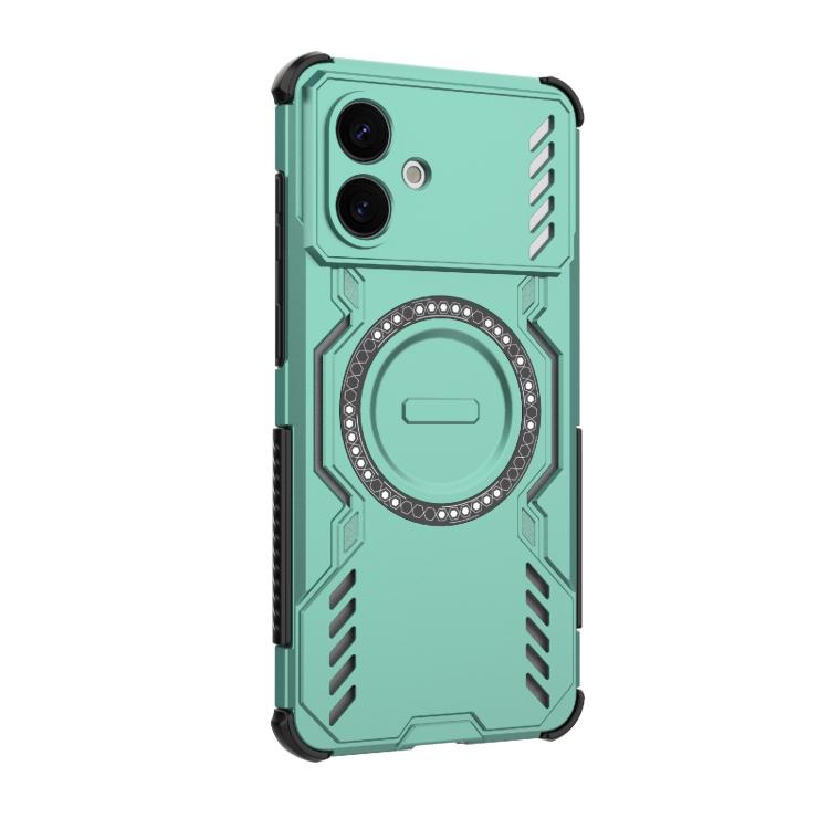 For Samsung Galaxy S26 Edge 5G Butterfly Armor MagSafe Magnetic Ring Shockproof Phone Case