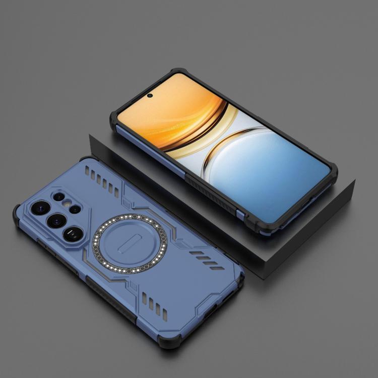 For Samsung Galaxy S26 Ultra 5G Butterfly Armor MagSafe Magnetic Ring Shockproof Phone Case