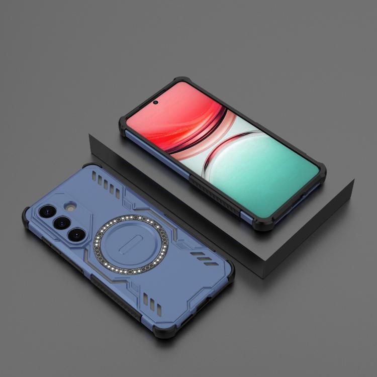For Samsung Galaxy S26 5G Butterfly Armor MagSafe Magnetic Ring Shockproof Phone Case