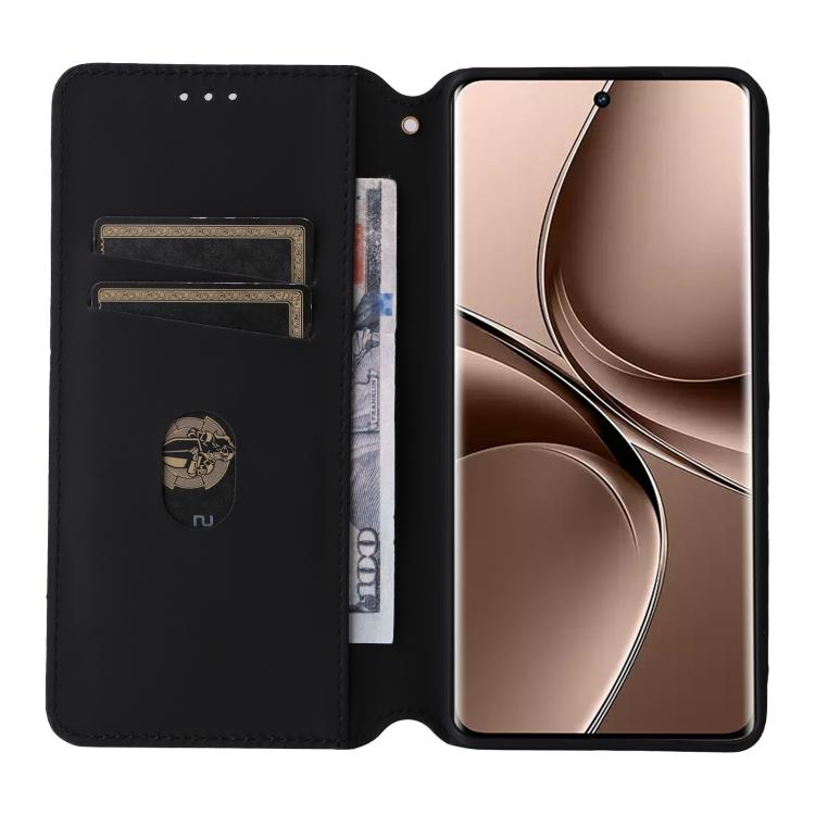 For vivo V40e 5G / iQOO Z9s 5G Cubic Grid Texture Flip Leather Phone Case
