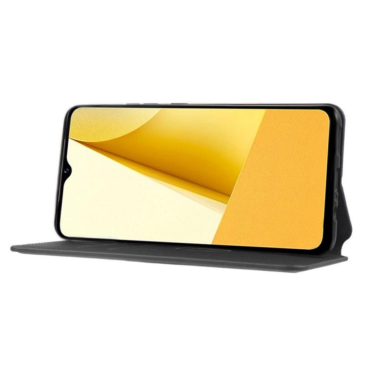 For vivo Y16 4G 2022 Cubic Grid Texture Flip Leather Phone Case