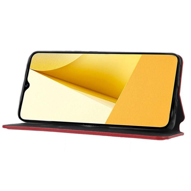 For vivo Y16 4G 2022 Cubic Grid Texture Flip Leather Phone Case
