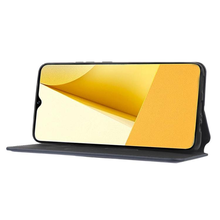 For vivo Y16 4G 2022 Cubic Grid Texture Flip Leather Phone Case