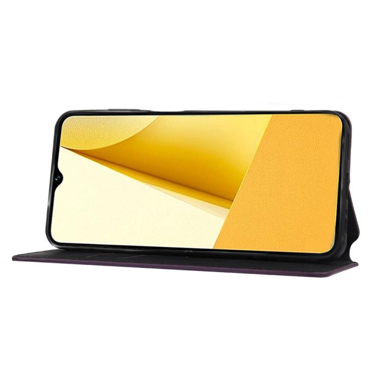 For vivo Y16 4G 2022 Cubic Grid Texture Flip Leather Phone Case