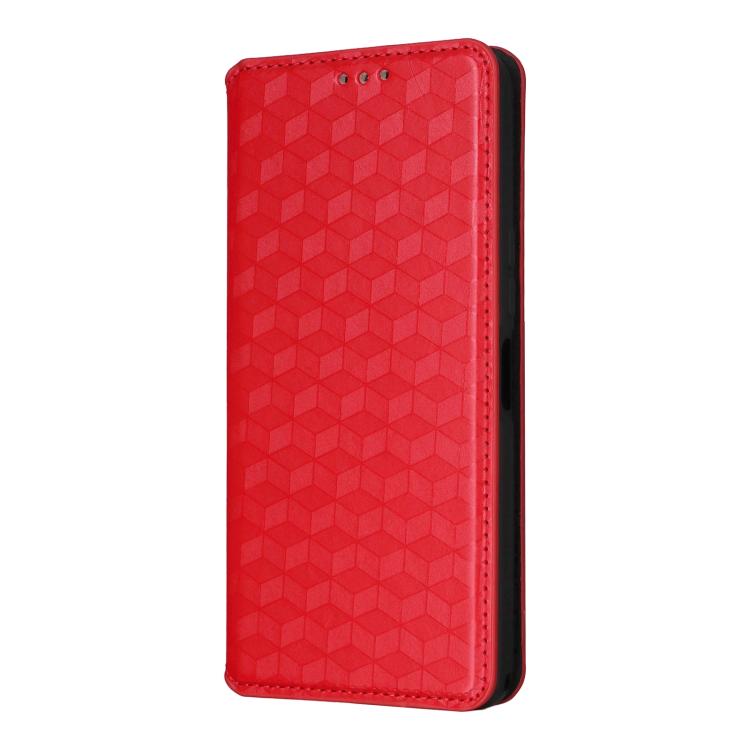 For vivo X200s 5G Cubic Grid Texture Flip Leather Phone Case