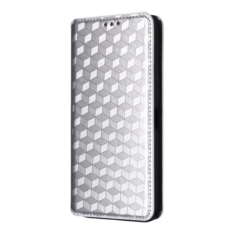 For vivo X200s 5G Cubic Grid Texture Flip Leather Phone Case