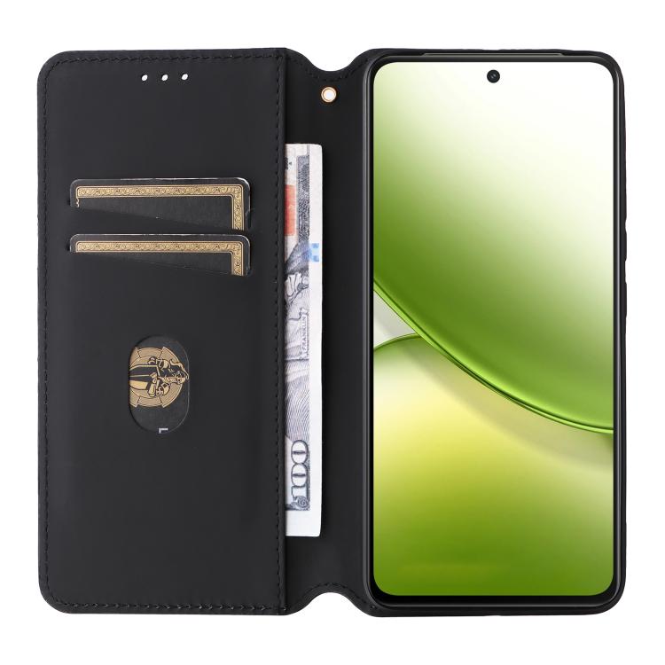 For vivo Y400 4G / 5G / Z10 Lite 4G Cubic Grid Texture Flip Leather Phone Case
