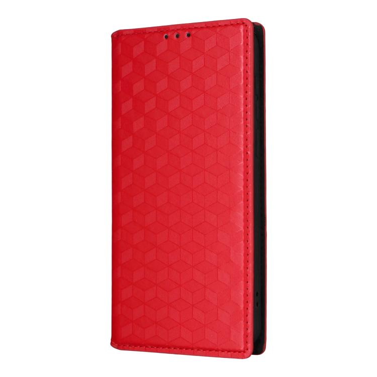 For vivo X300 Pro 5G Cubic Grid Texture Flip Leather Phone Case