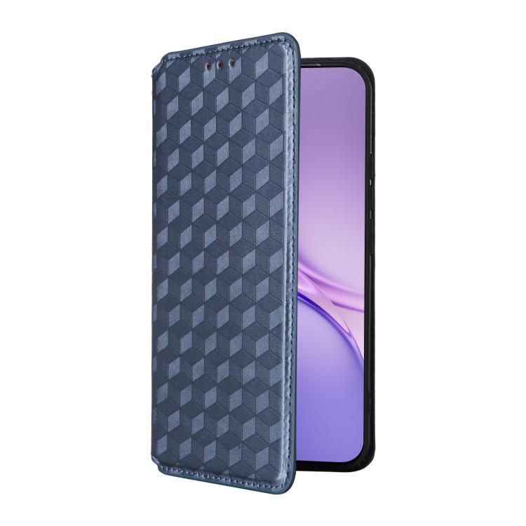 For vivo X300 FE / S50 Pro mini Cubic Grid Texture Flip Leather Phone Case