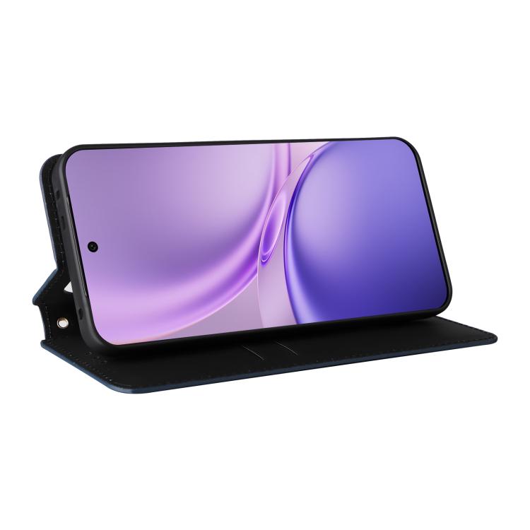 For vivo X300 FE / S50 Pro mini Cubic Grid Texture Flip Leather Phone Case
