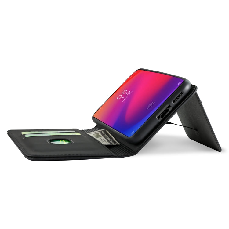For Xiaomi Mi 9T / 9T Pro / Redmi K20 / K20 Pro Strong Magnetism Shockproof Horizontal Flip Liquid Feel Leather Case with Holder & Card Slots & Wallet