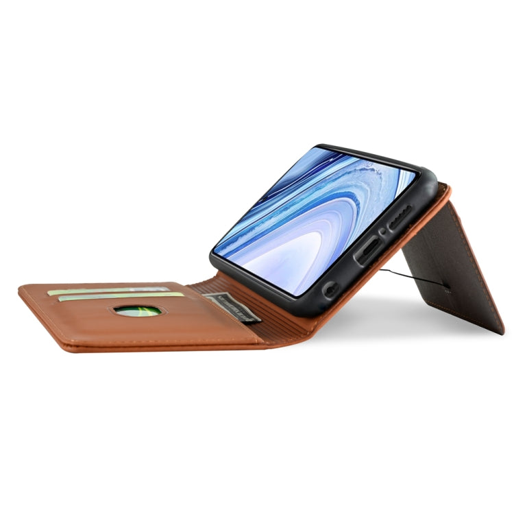 For Xiaomi Redmi Note 9 Pro / Note 9 Pro Max / Note 9s / Poco M2 Pro Strong Magnetism Shockproof Horizontal Flip Liquid Feel Leather Case with Holder & Card Slots & Wallet