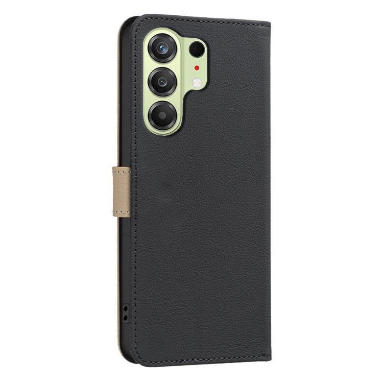 For Tecno Camon 50 4G Splicing Color Hollow Flower Pattern RFID Leather Phone Case