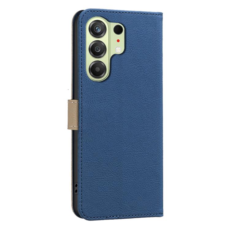 For Tecno Camon 50 4G Splicing Color Hollow Flower Pattern RFID Leather Phone Case