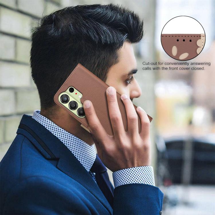 For Tecno Camon 50 4G Splicing Color Hollow Flower Pattern RFID Leather Phone Case