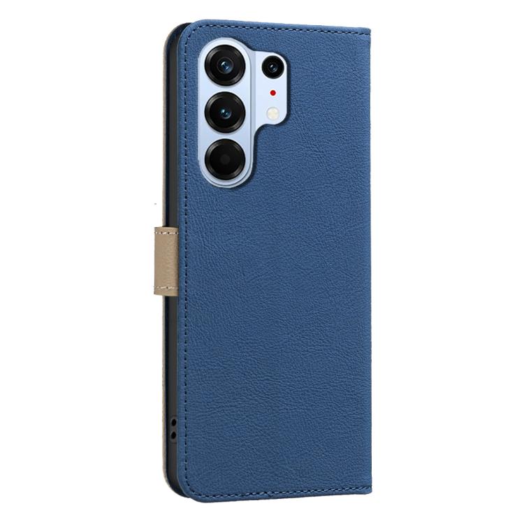 For Tecno Camon 50 Pro 4G Splicing Color Hollow Flower Pattern RFID Leather Phone Case