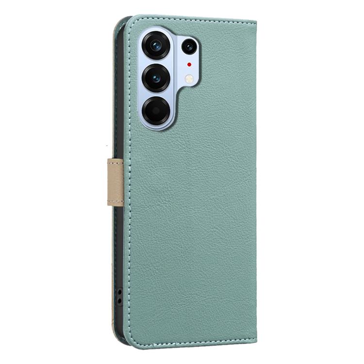 For Tecno Camon 50 Pro 4G Splicing Color Hollow Flower Pattern RFID Leather Phone Case
