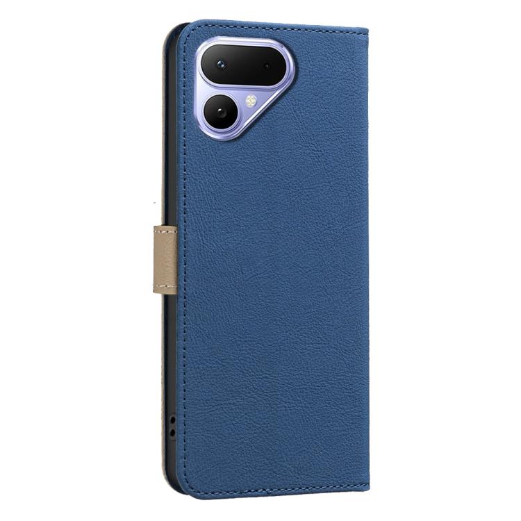 For Tecno Pova Curve 2 5G Splicing Color Hollow Flower Pattern RFID Leather Phone Case