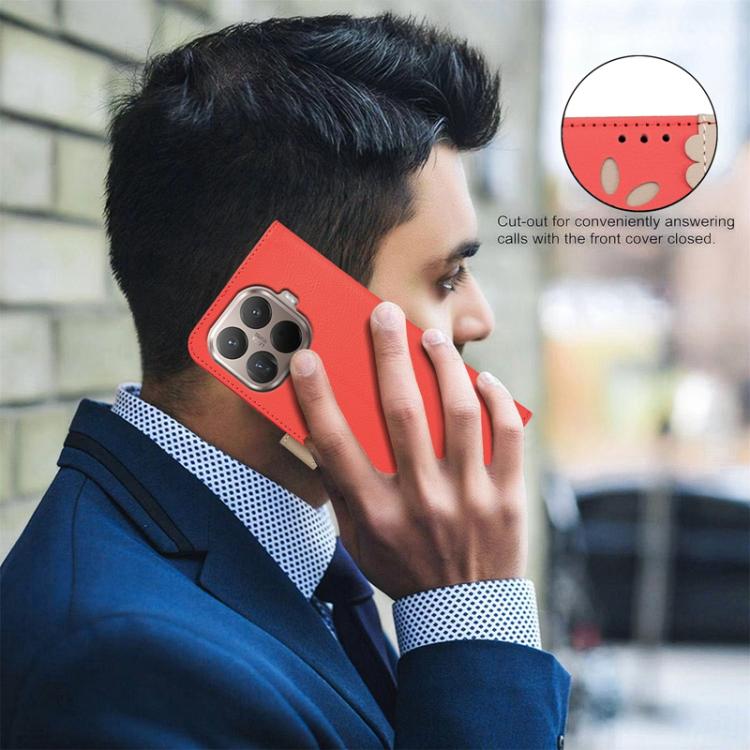 For Xiaomi 15T Pro 5G Splicing Color Hollow Flower Pattern RFID Leather Phone Case
