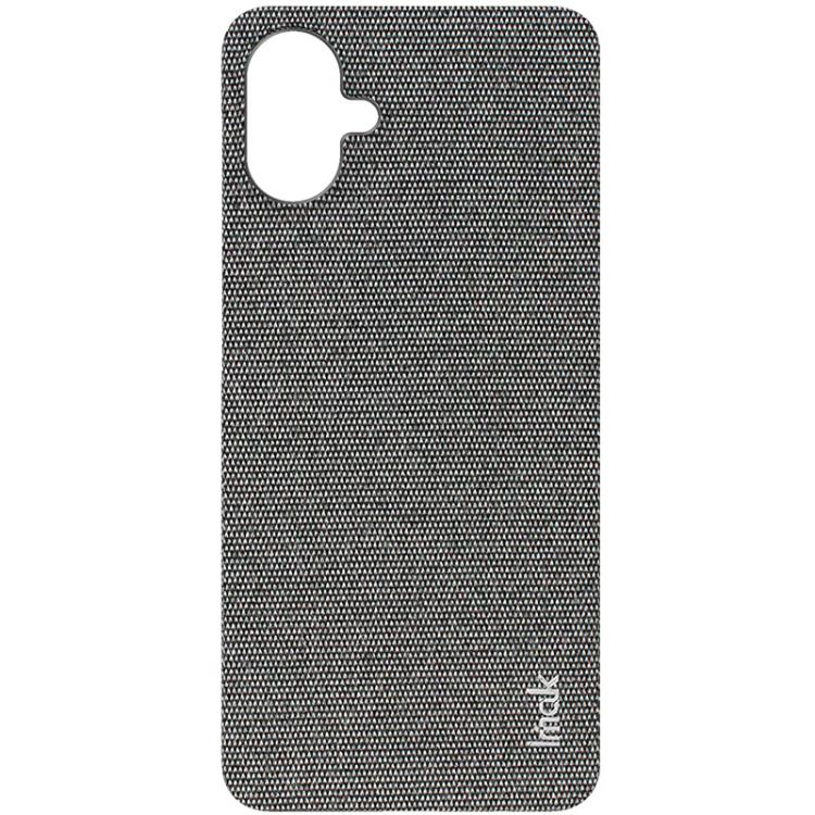 For Samsung Galaxy A07 4G imak Ruiyi Series Cloth Texture PU + PC Phone Case
