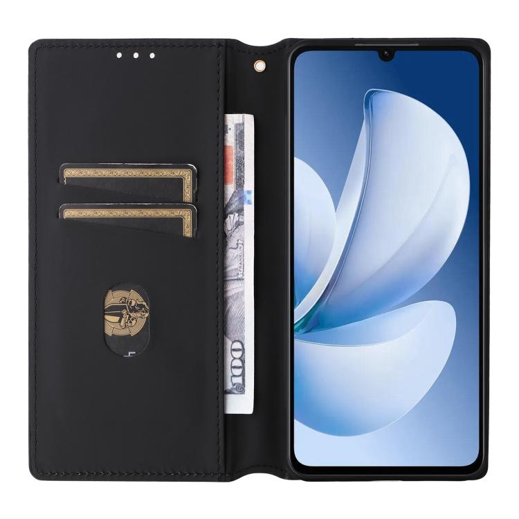 For Realme Note 70T 4G / 70 4G Cubic Grid Texture Flip Leather Phone Case