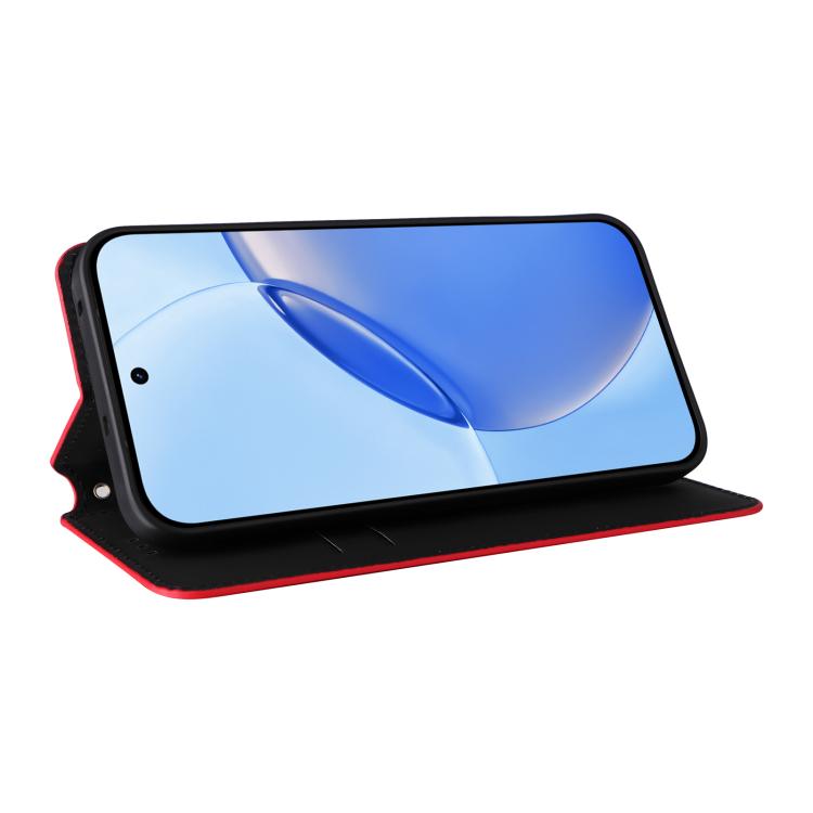 For Realme 16 Pro 5G Global Cubic Grid Texture Flip Leather Phone Case