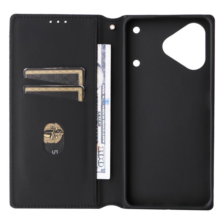 For Realme Note 80 4G Cubic Grid Texture Flip Leather Phone Case