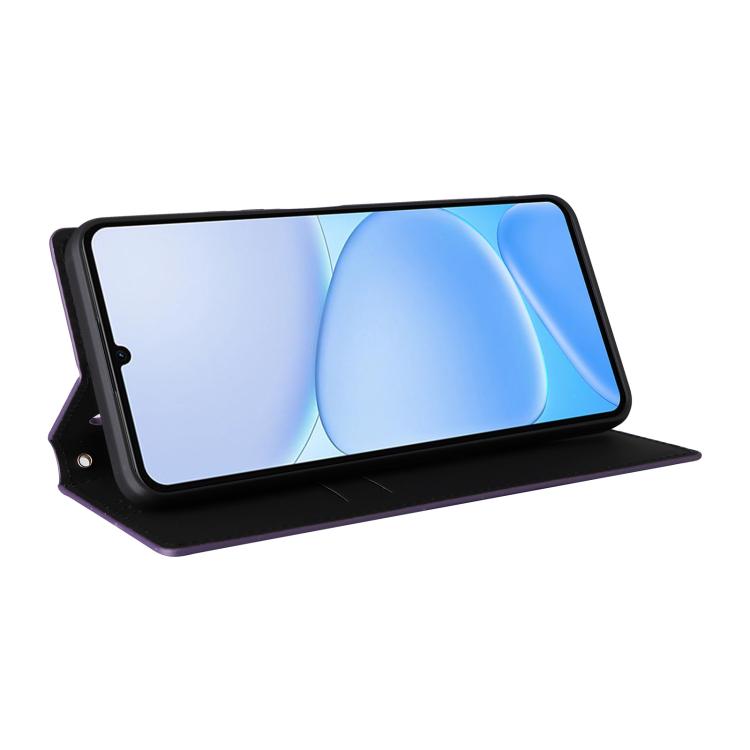 For Realme Note 80 4G Cubic Grid Texture Flip Leather Phone Case