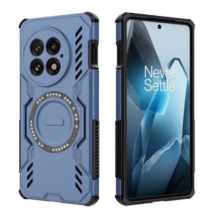 For OnePlus 13 5G Butterfly Armor MagSafe Magnetic Ring Shockproof Phone Case